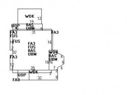 38 Ballard St, Newton, MA 02459 floor plan