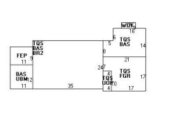 21 Palmer Rd, Newton, MA 02468 floor plan