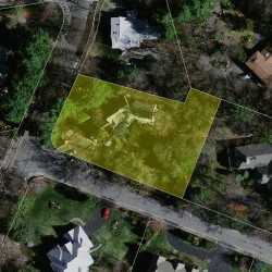 14 Oak Hill St, Newton, MA 02459 aerial view