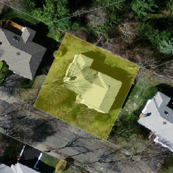 76 Cynthia Rd, Newton, MA 02459 aerial view