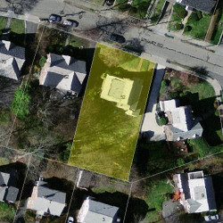 52 Stuart Rd, Newton, MA 02459 aerial view