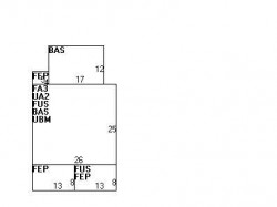 16 Chesley Ave, Newton, MA 02460 floor plan