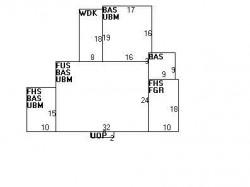 15 Albion St, Newton, MA 02459 floor plan