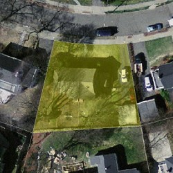 34 Whittier Rd, Newton, MA 02460 aerial view