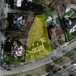 295 Commonwealth Ave, Newton, MA 02459 aerial view