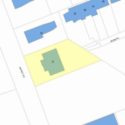 18 Hovey St, Newton, MA 02458 plot plan