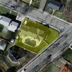 72 Fair Oaks Ave, Newton, MA 02460 aerial view