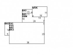 133 Temple St, Newton, MA 02465 floor plan