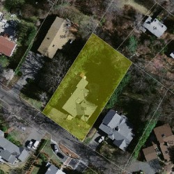 508 Dudley Rd, Newton, MA 02459 aerial view