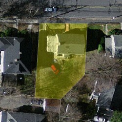 340 Ward St, Newton, MA 02459 aerial view