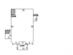 20 Lewis St, Newton, MA 02458 floor plan