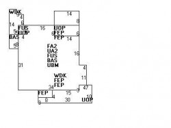 178 Bellevue St, Newton, MA 02458 floor plan