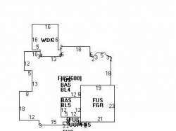 14 Cottonwood Rd, Newton, MA 02459 floor plan
