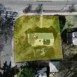 856 Commonwealth Ave, Newton, MA 02459 aerial view