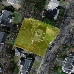 20 Morse Rd, Newton, MA 02460 aerial view