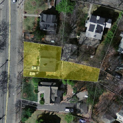 990 Walnut St, Newton, MA 02461 aerial view