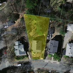 25 Hillside Rd, Newton, MA 02461 aerial view