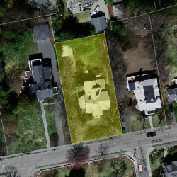 273 Otis St, Newton, MA 02465 aerial view