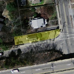 1295 Boylston St, Newton, MA 02464 aerial view