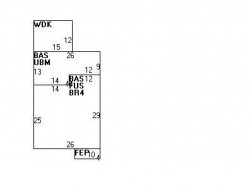 23 Wade St, Newton, MA 02461 floor plan