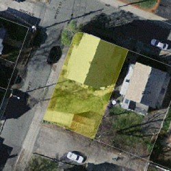 20 Fayette St, Newton, MA 02458 aerial view