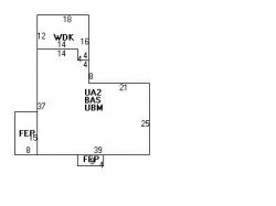 134 Auburndale Ave, Newton, MA 02465 floor plan