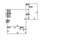 87 Rowe St, Newton, MA 02466 floor plan