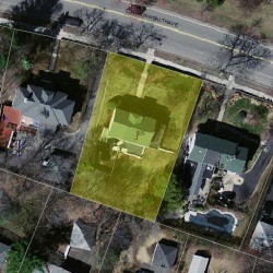 926 Commonwealth Ave, Newton, MA 02459 aerial view