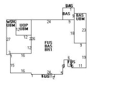 121 Cabot St, Newton, MA 02458 floor plan