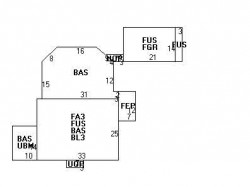 158 Collins Rd, Newton, MA 02468 floor plan