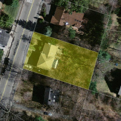 207 Brookline St, Newton, MA 02459 aerial view