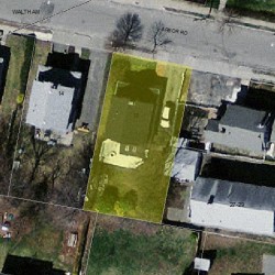 10 Arbor Rd, Newton, MA 02465 aerial view