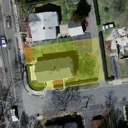 906 Chestnut St, Newton, MA 02468 aerial view