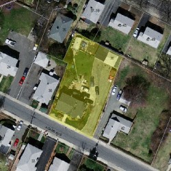 36 Adams Ave, Newton, MA 02465 aerial view