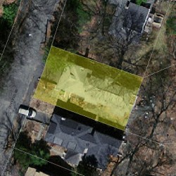 21 Duffield Rd, Newton, MA 02466 aerial view