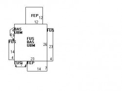 43 Linden St, Newton, MA 02464 floor plan
