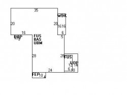 15 Whittlesey Rd, Newton, MA 02459 floor plan