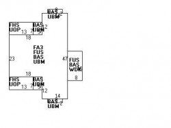 15 Floral Pl, Newton, MA 02461 floor plan