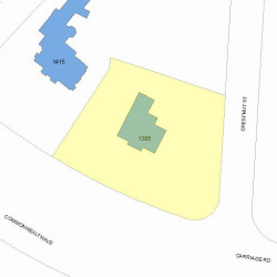 1395 Commonwealth Ave, Newton, MA 02465 plot plan