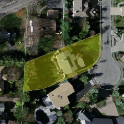 17 Laurus Ln, Newton, MA 02459 aerial view