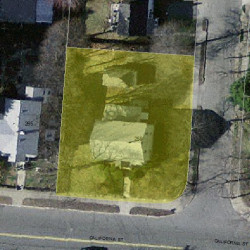 259 California St, Newton, MA 02458 aerial view