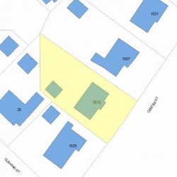 1515 Centre St, Newton, MA 02461 plot plan
