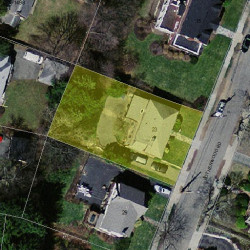 23 Rotherwood Rd, Newton, MA 02459 aerial view