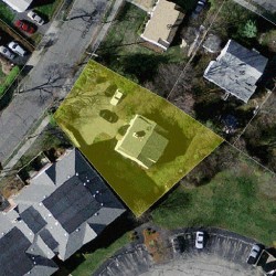 49 Colella Rd, Newton, MA 02459 aerial view