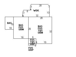 350 Quinobequin Rd, Newton, MA 02468 floor plan