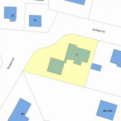 10 Parker Rd, Newton, MA 02459 plot plan