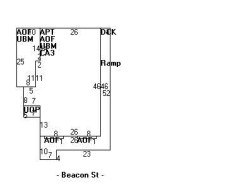 851 Beacon St, Newton, MA 02459 floor plan