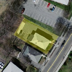101 Lexington St, Newton, MA 02466 aerial view