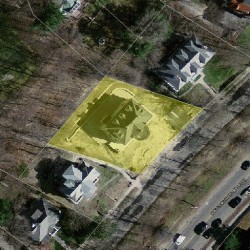 103 Commonwealth Ave, Newton, MA 02459 aerial view