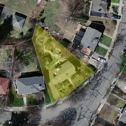 55 Manemet Rd, Newton, MA 02459 aerial view